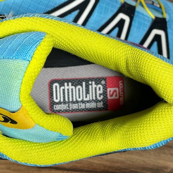 Salomon Speedcross 3 Trail Running Shoes Womens Size 9.5 Multicolor Sneakers - Picture 12 of 15